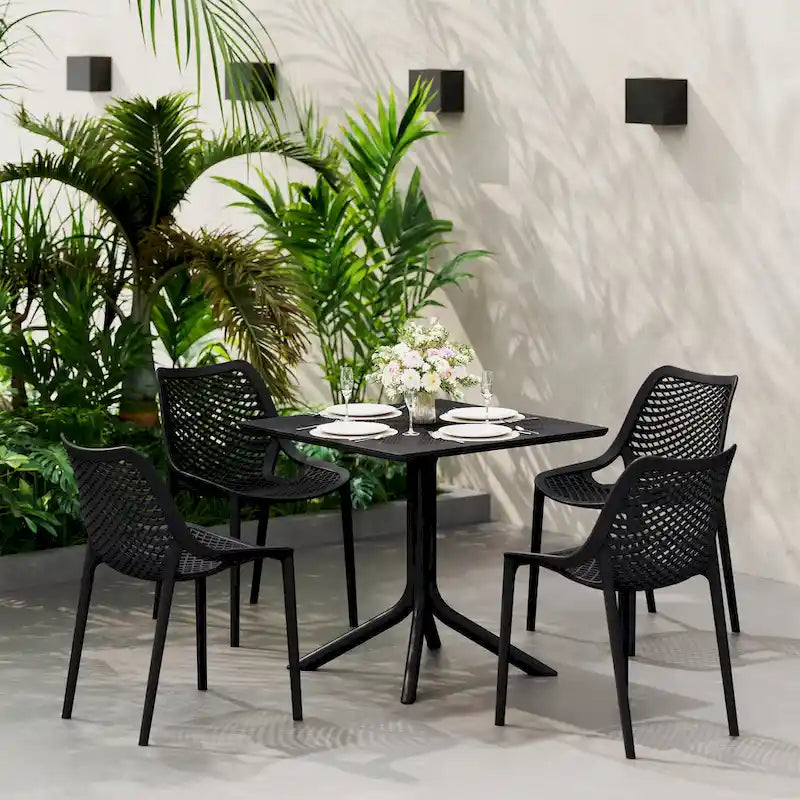 Frond and Form 31.5  Outdoor Square Dining Table