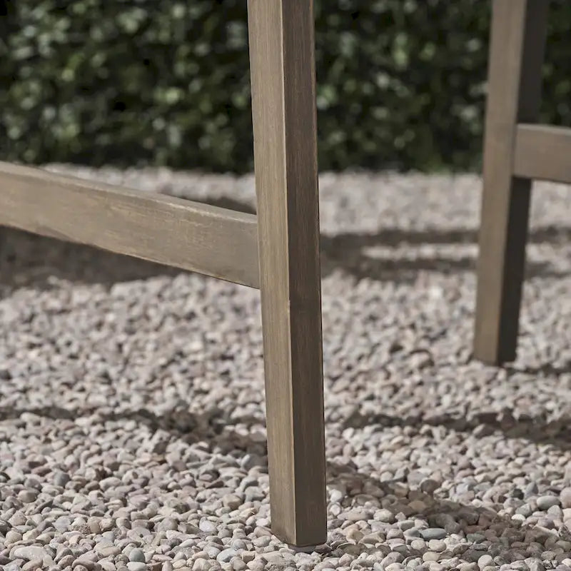 Outdoor Wood Adirondack Dining Chairs (Set of 2)