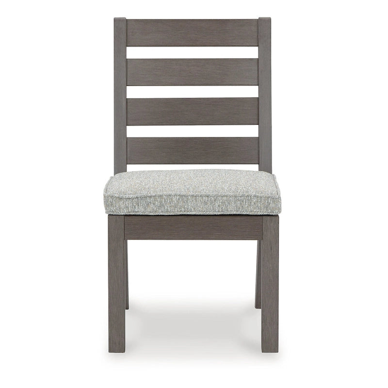 Signature Design by Ashley Hillside Barn Brown/Gray 6-Piece Outdoor Dining Package - 84  W x 42  D x 29  H