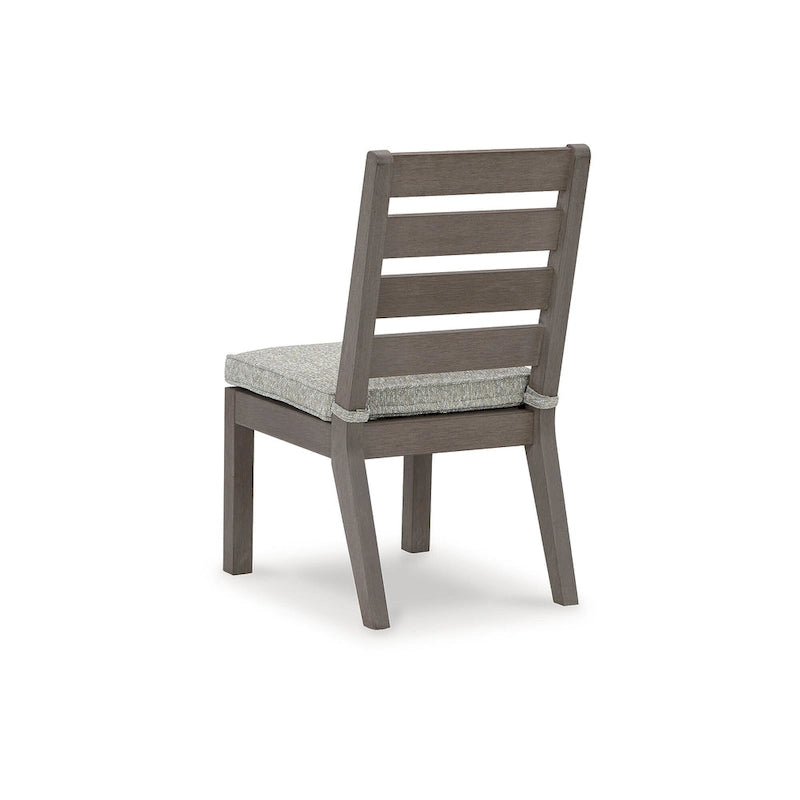 Signature Design by Ashley Hillside Barn Brown/Gray 6-Piece Outdoor Dining Package - 84  W x 42  D x 29  H