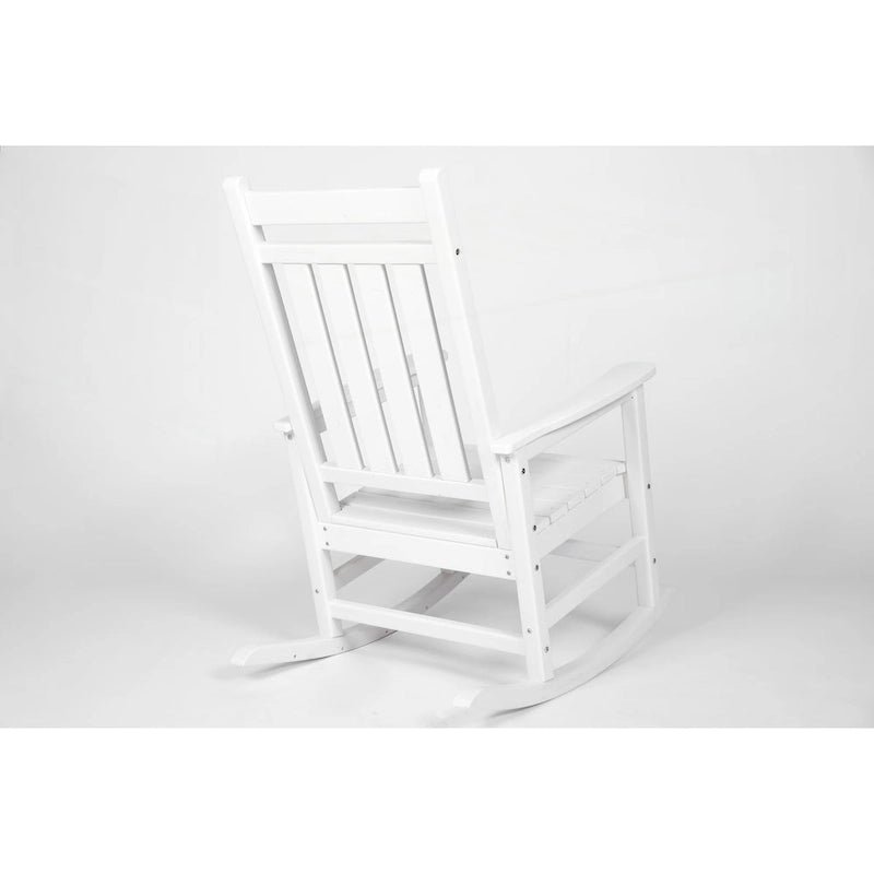 All Weather Rocking Chair Set with Side Table