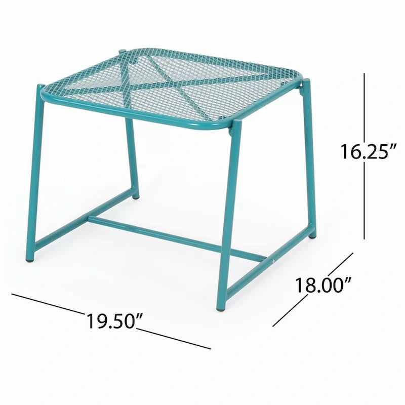 outdoor 15.5 H SIDE TABLE