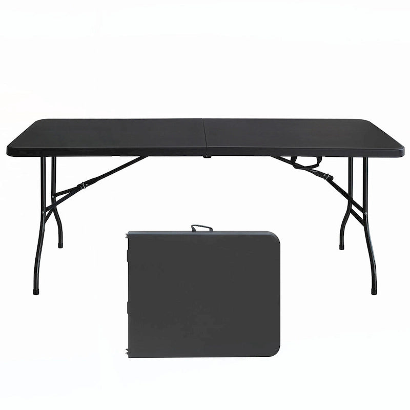 6ft Portable Plastic Table for Camping,Picnics