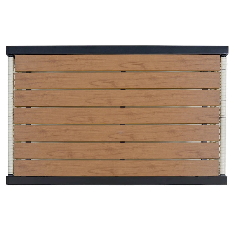 Multi-person Outdoor Iron Sofa Set with A table