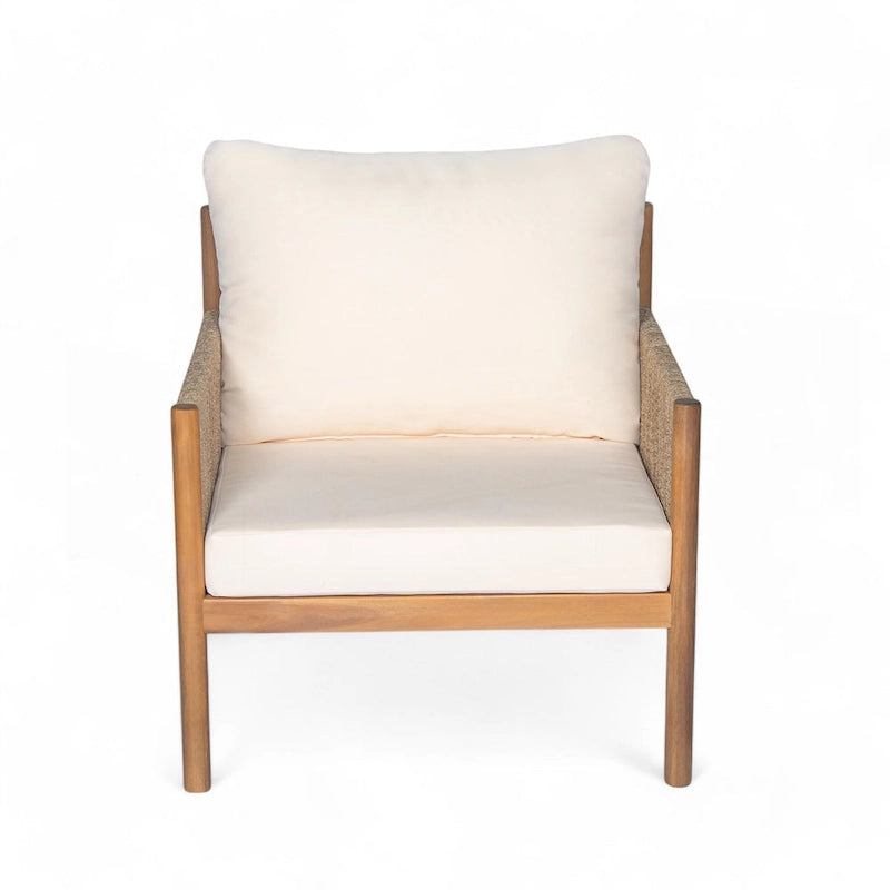 Modern Outdoor Woven Lounge Chair