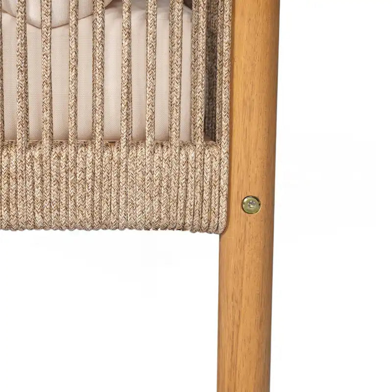 Modern Outdoor Woven Lounge Chair