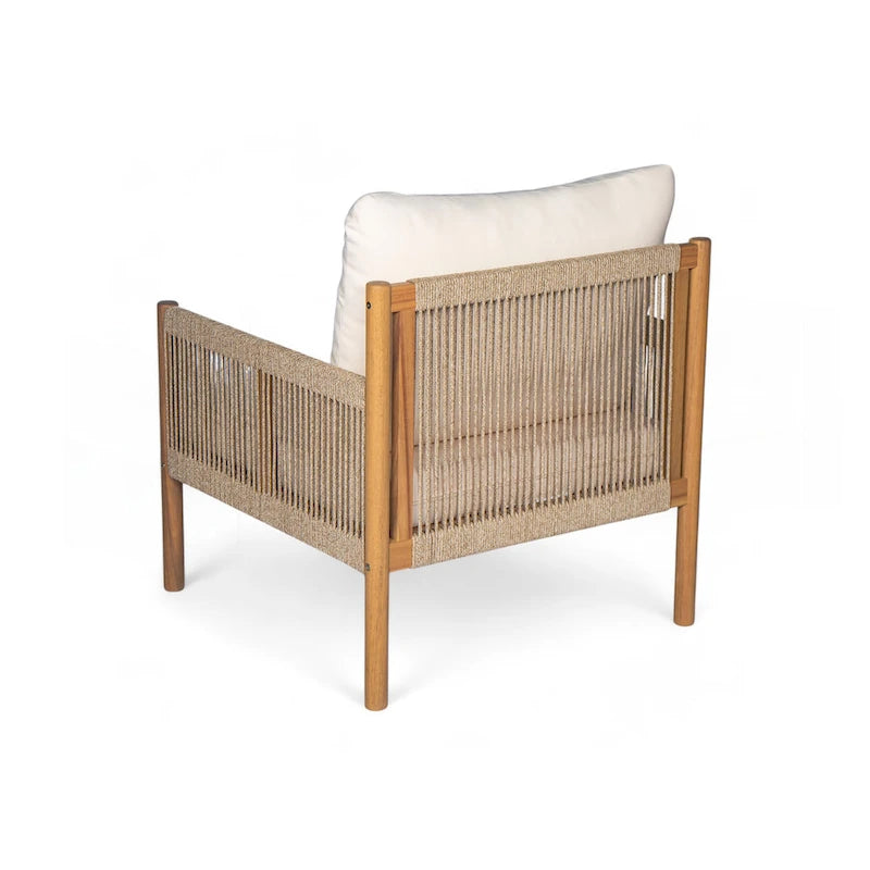 Modern Outdoor Woven Lounge Chair