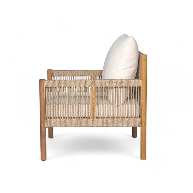 Modern Outdoor Woven Lounge Chair