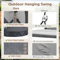 Outdoor Porch Swing Chair Hanging Basket