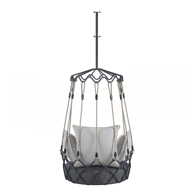 Outdoor Porch Swing Chair Hanging Basket