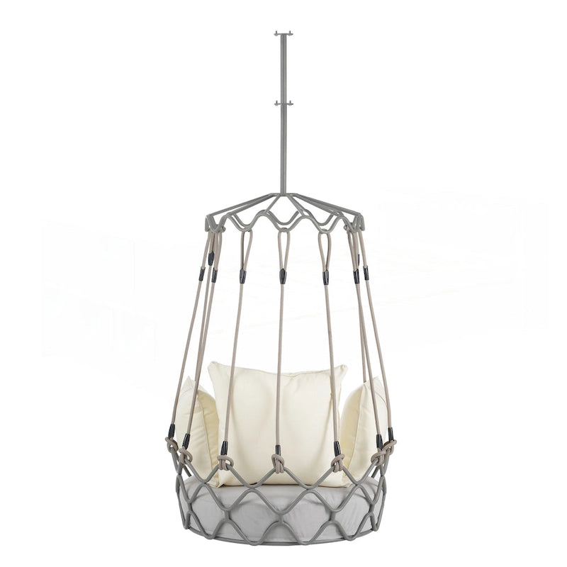 Outdoor Porch Swing Chair Hanging Basket