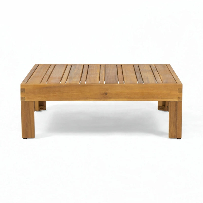Outdoor 3PC LOVE SEAT SET WITH COFFEE TABLE, BLUE