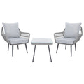 SAFAVIEH Mariyah 3-Piece Lounge Set - 27 Wx30 Dx28 H