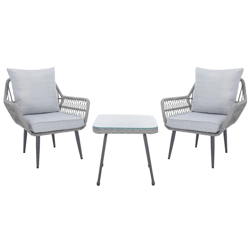 SAFAVIEH Mariyah 3-Piece Lounge Set - 27 Wx30 Dx28 H