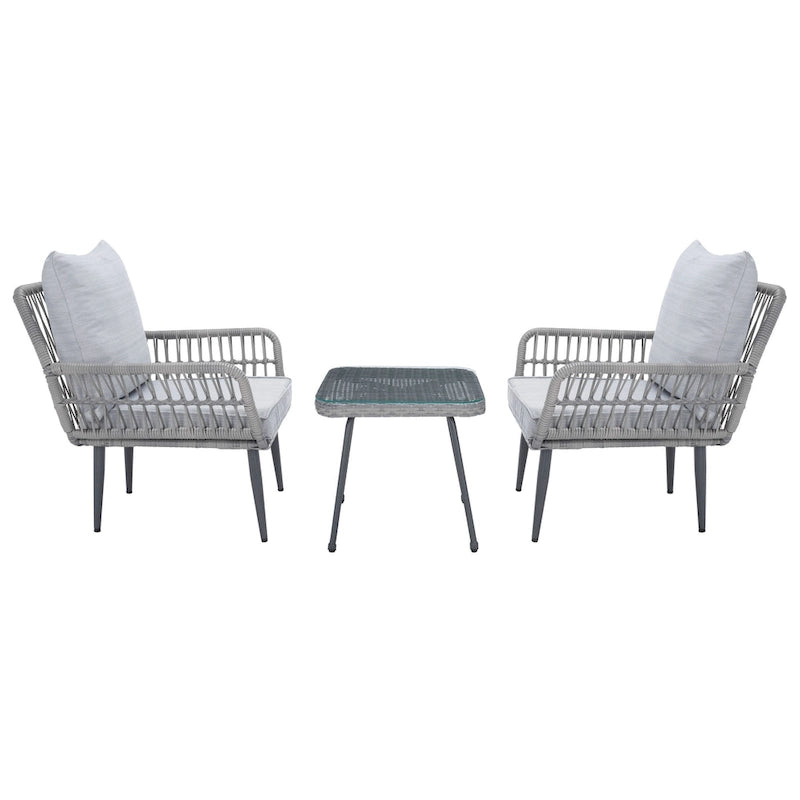 SAFAVIEH Mariyah 3-Piece Lounge Set - 27 Wx30 Dx28 H