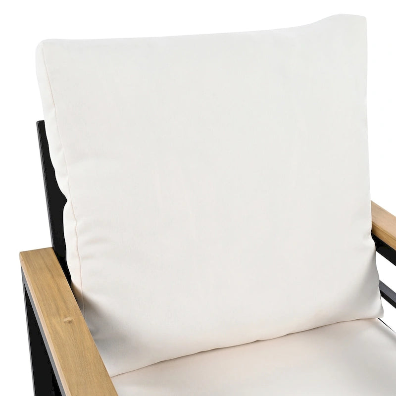 5 Pieces Outdoor Conversation Sets with Cushions