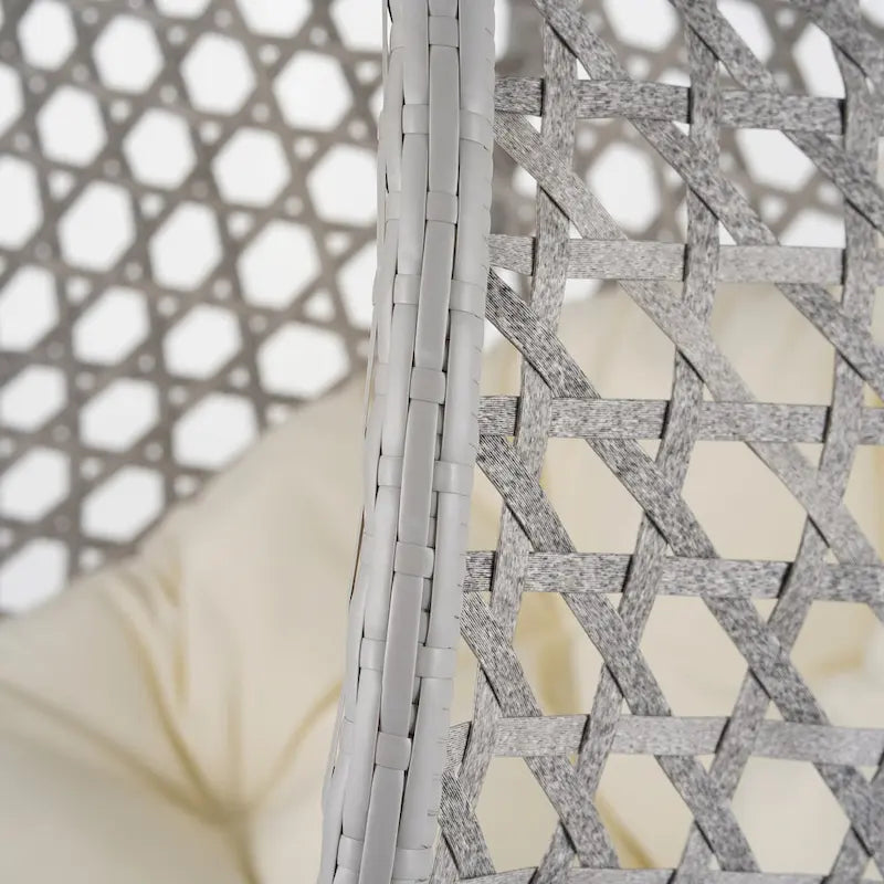 U_STYLE Versatile Hanging Egg Chair for Indoor and Outdoor Use