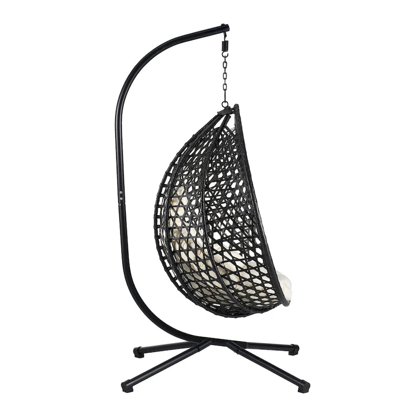 U_STYLE Versatile Hanging Egg Chair for Indoor and Outdoor Use