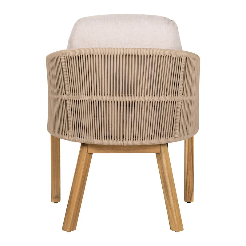 Christopher Knight Home - Eleanor Outdoor Acacia Wood Dining Chair (Set of 2)