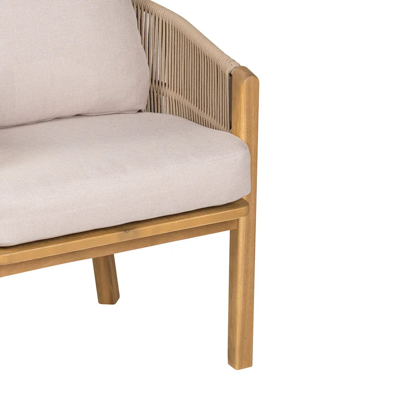 Christopher Knight Home - Eleanor Outdoor Acacia Wood Dining Chair (Set of 2)