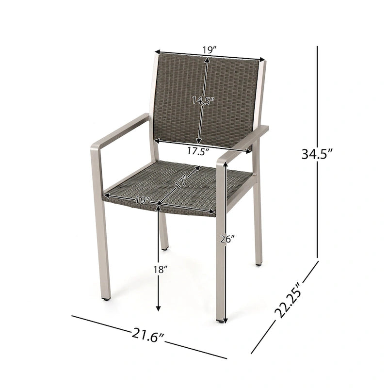 Cape Coral 18-piece Outdoor Seating Set with Cushions by Christopher Knight Home