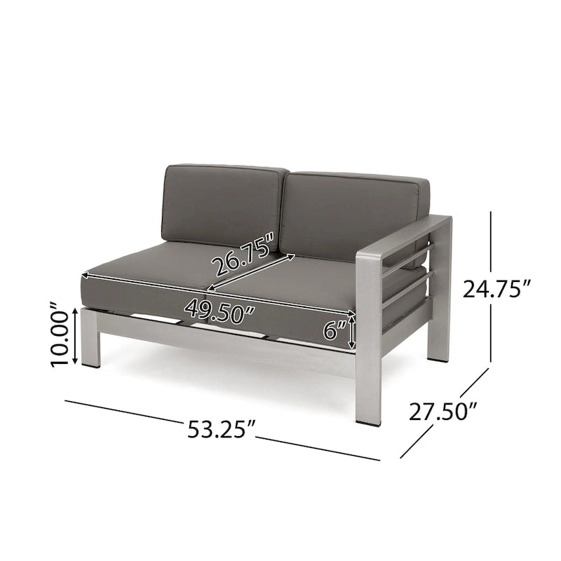 Cape Coral 18-piece Outdoor Seating Set with Cushions by Christopher Knight Home