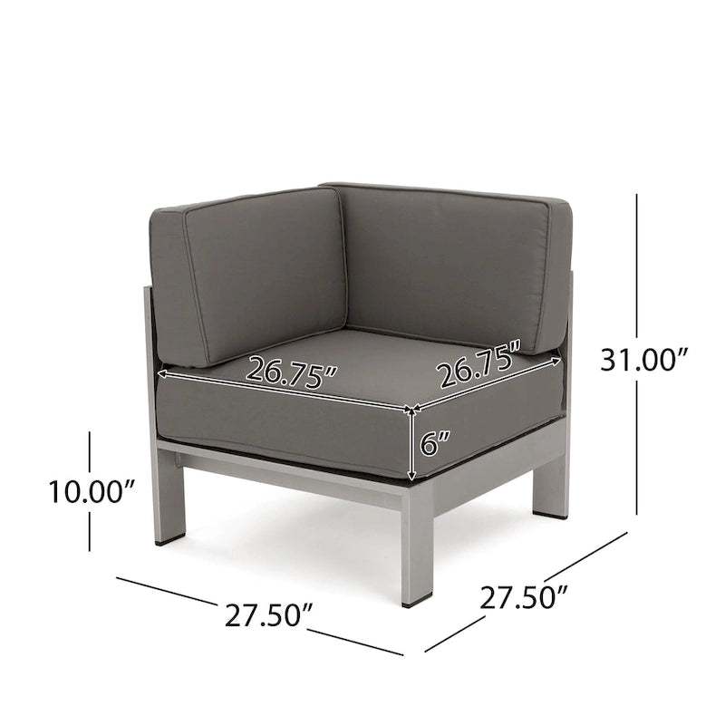 Cape Coral 18-piece Outdoor Seating Set with Cushions by Christopher Knight Home