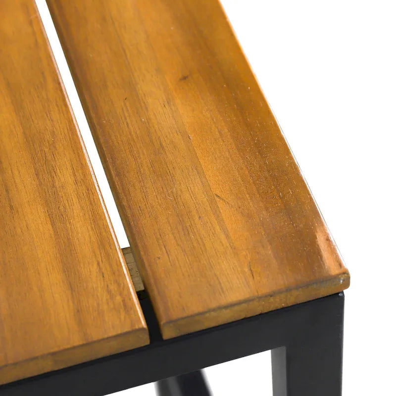 Dorset Acacia Wood Bar Stools by Christopher Knight Home
