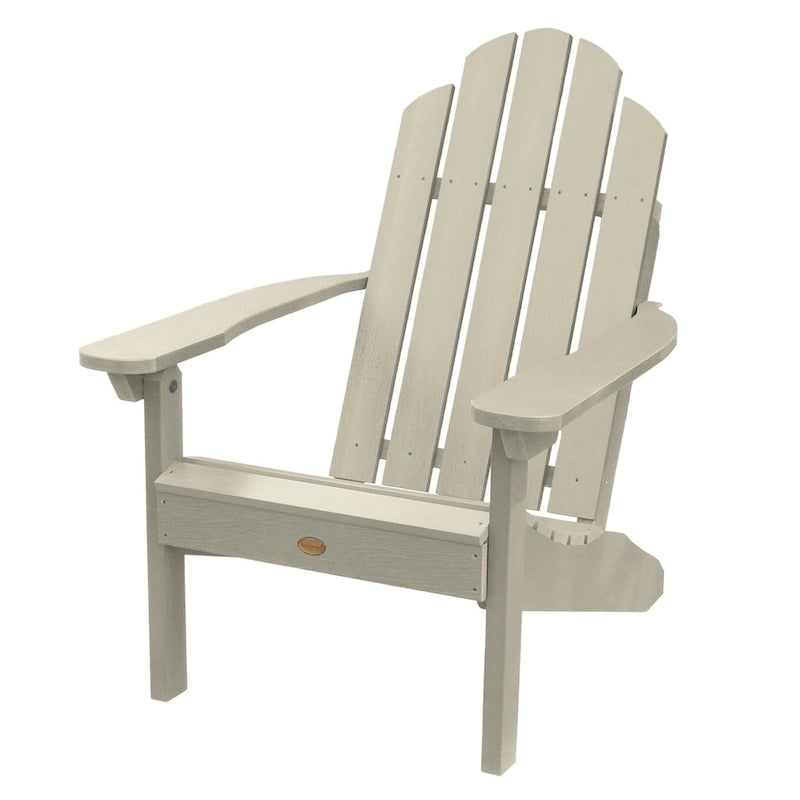 3 Piece Set Outdoor Adirondack Chairs and Folding Side Table