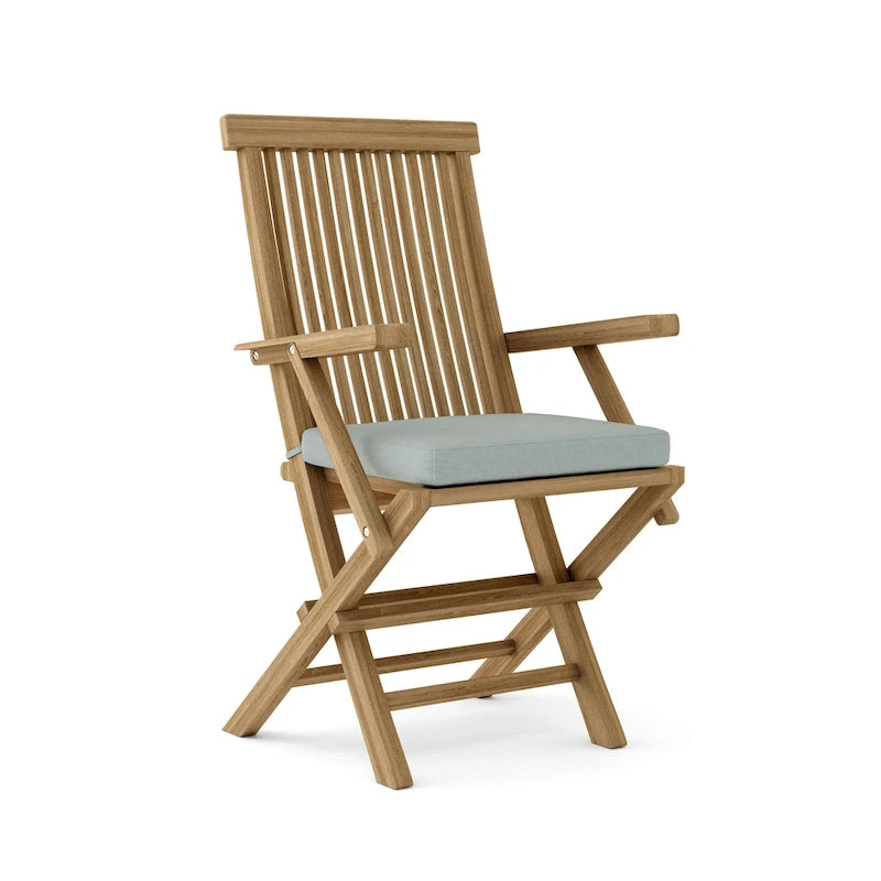 Classic Teak Outdoor Dining Chair - Foldable (Set of 2)