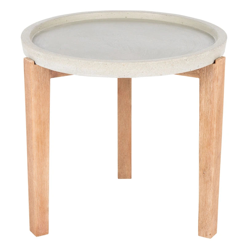 SAFAVIEH Outdoor Soraya Side Table - 21Wx21Dx19H