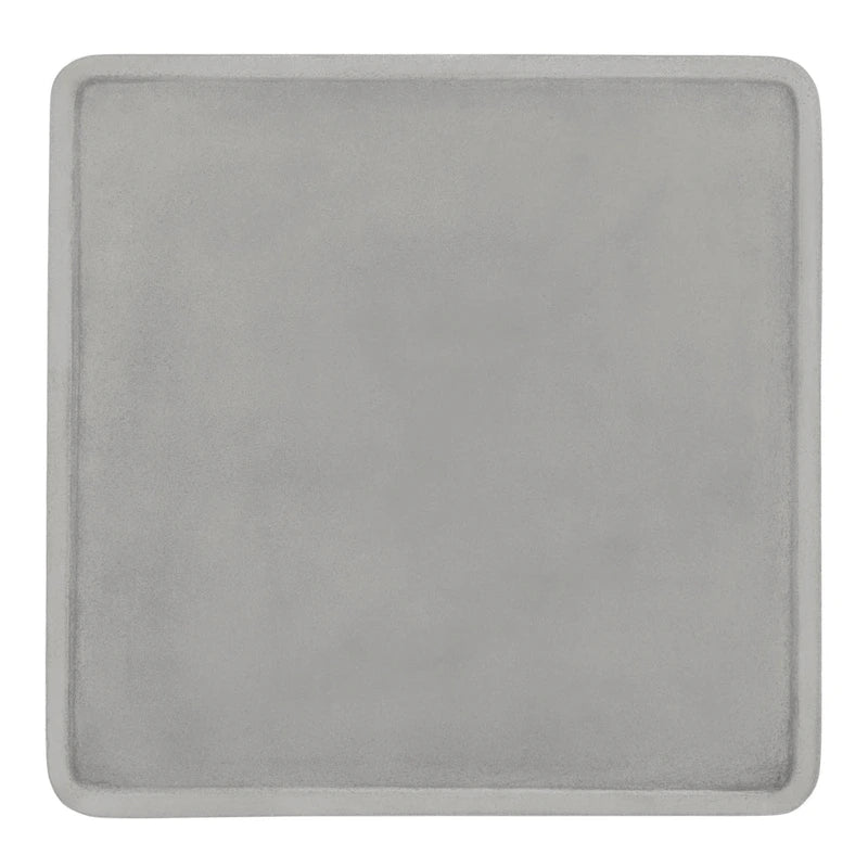 SAFAVIEH Outdoor Ashely Modern Dark Grey Coffee Table - 22.1  x 22.1  x 14.6  - 22Wx22Dx15H