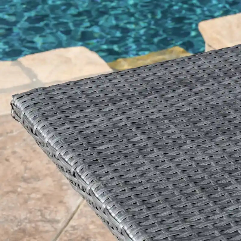 Delani 7-piece Outdoor Wicker Dining Set by Christopher Knight Home