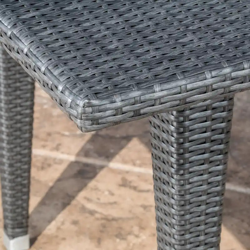 Delani 7-piece Outdoor Wicker Dining Set by Christopher Knight Home