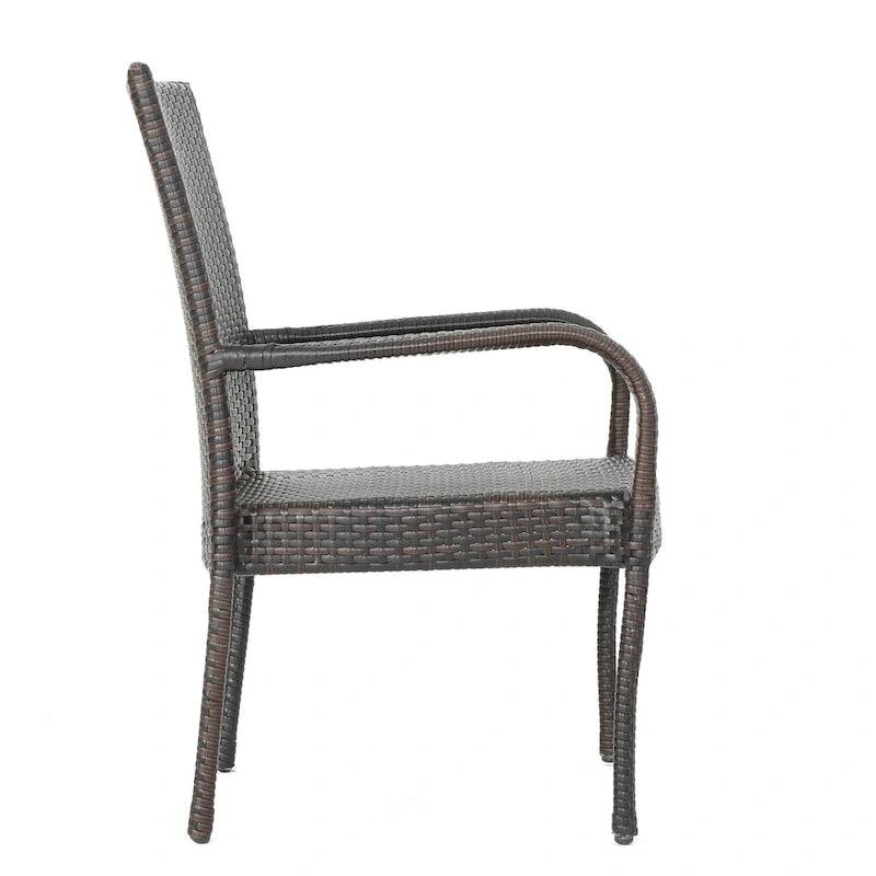 Delani 7-piece Outdoor Wicker Dining Set by Christopher Knight Home