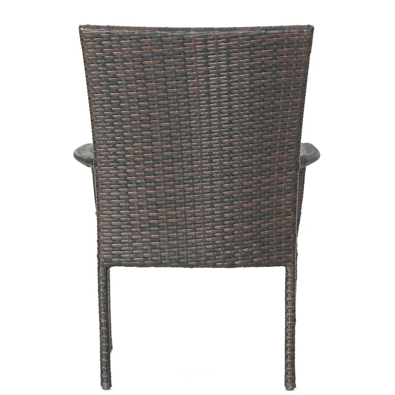 Delani 7-piece Outdoor Wicker Dining Set by Christopher Knight Home