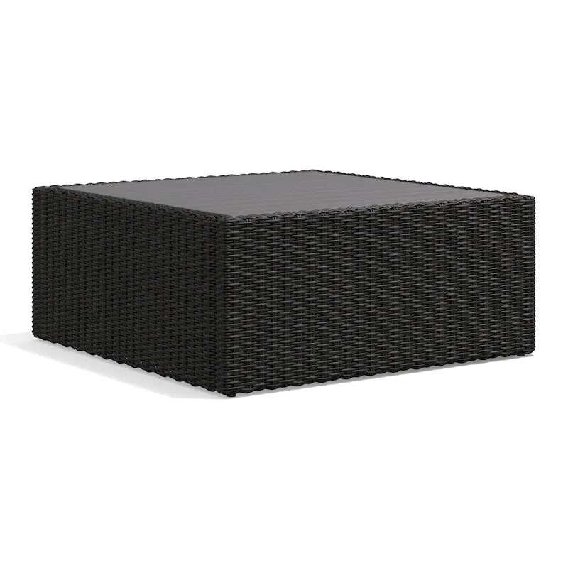 Portland Outdoor Square Coffee Table - 33.25  x 33  x 14.25