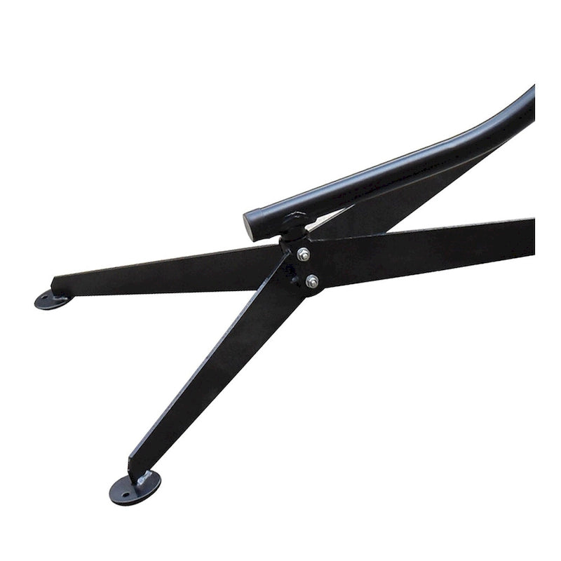 Sorbus Swivel Hammock Stand Chair Frame, Height adjustable, 1 Person, 350 Pound Capacity (Black)