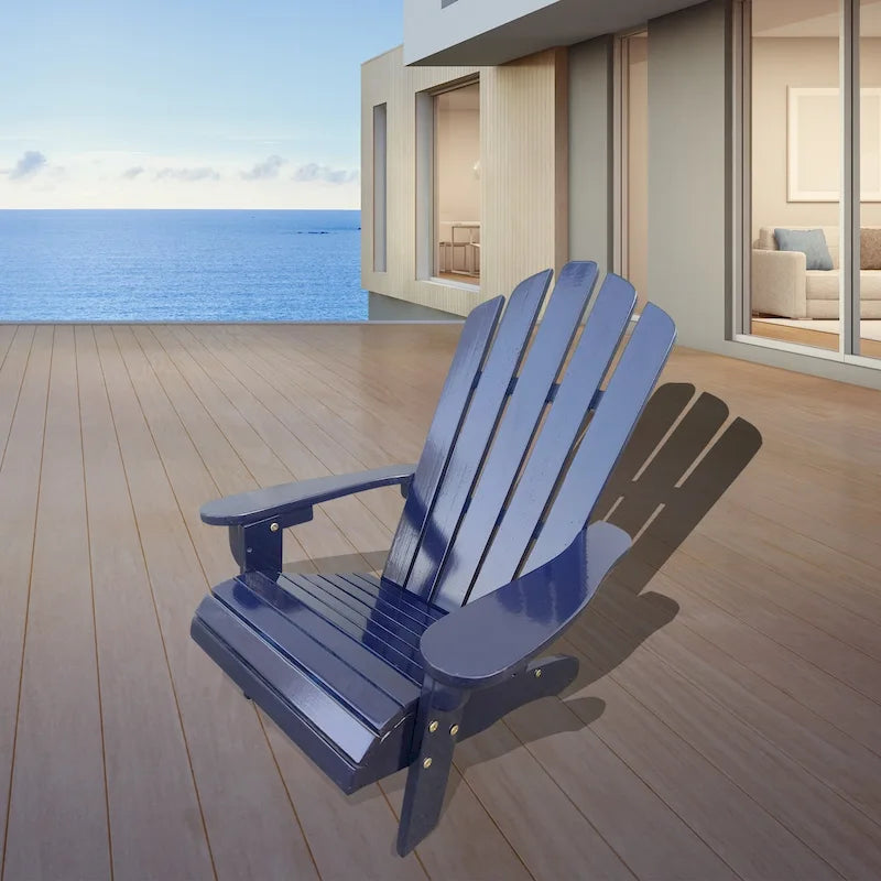 Outdoor Wood Children Adirondack Chair