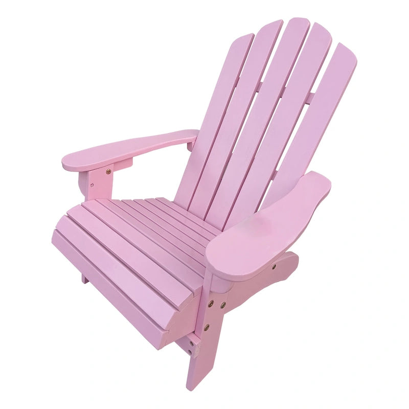 Outdoor Wood Children Adirondack Chair