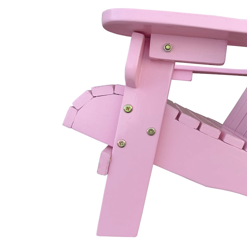 Outdoor Wood Children Adirondack Chair