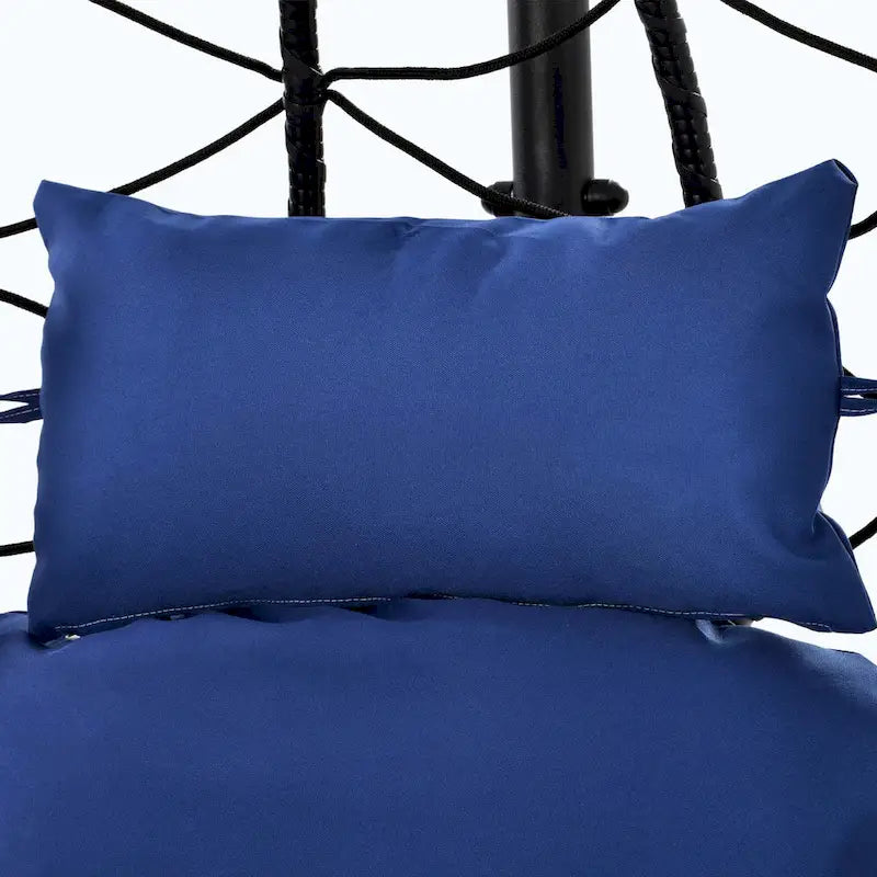 Indoor Outdoor Swing Chair with Stand for Bedroom Living Room Balcony