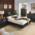Elea Carved Chevron Bedroom Set by iNSPIRE Q Bold