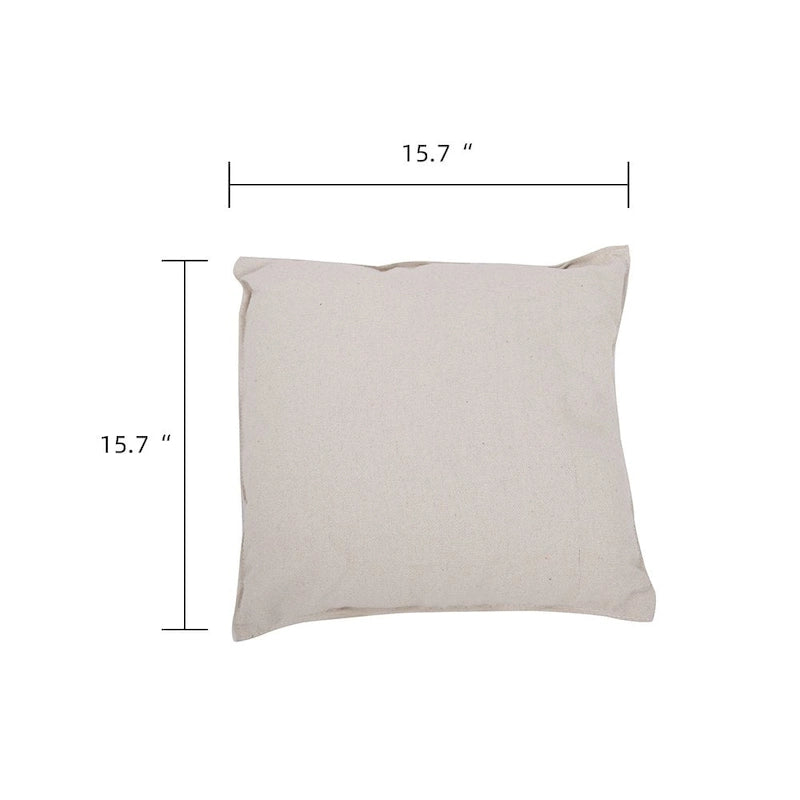 Pillow Tassel Hanging Chair Beige/Dark Grey