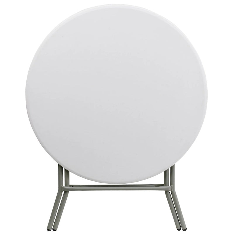 2.63-Foot Round Plastic Folding Table - Event Table