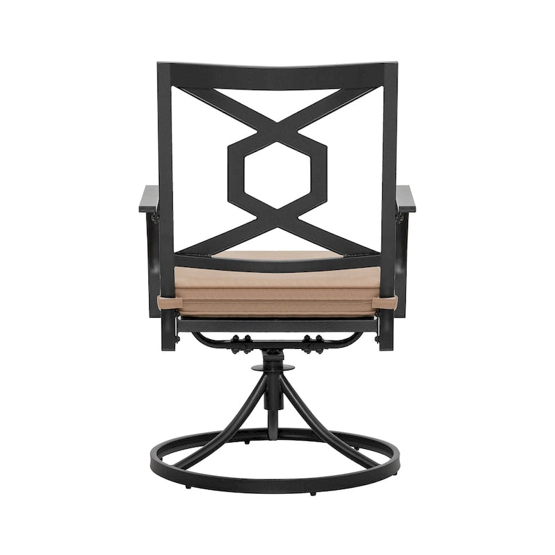Outdoor Set With Swivel Chairs