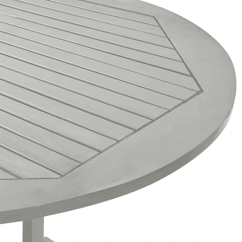 vidaXL Solid Wood Acacia Patio Dining Set 7 Piece Garden Seat Oval/Rectangular