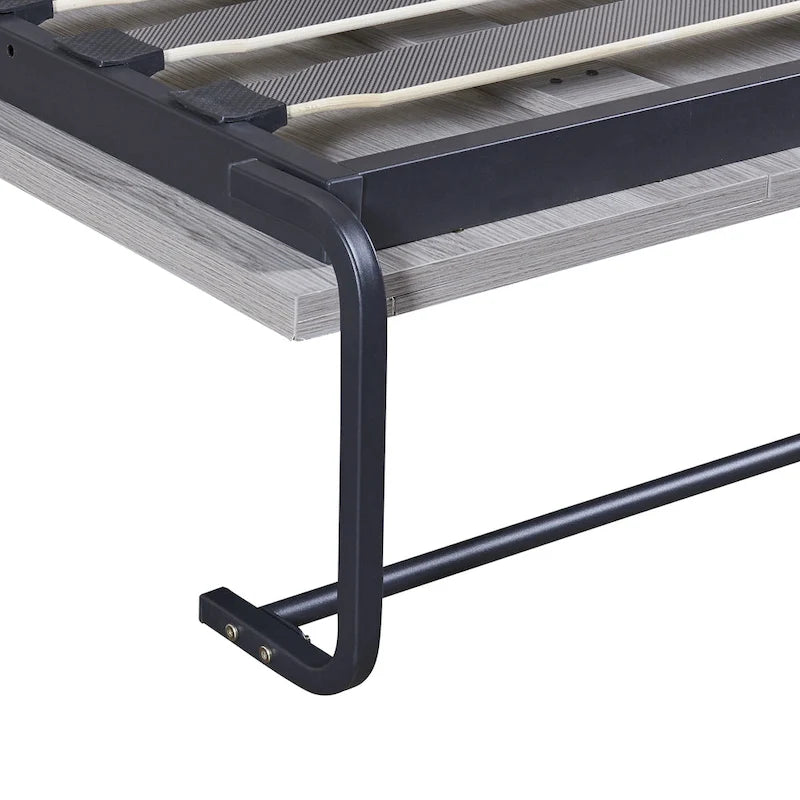 Wood Murphy Bed can be Folded into a Cabinet