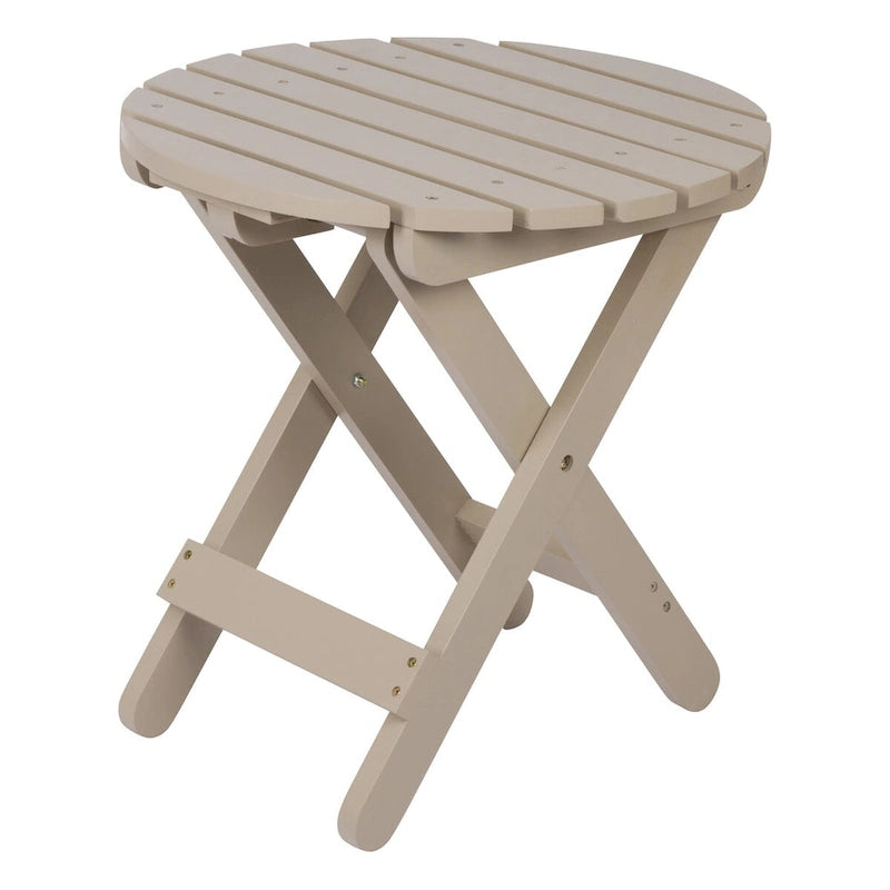 Remedy 19 Assembled Cedar Wood Round Collapsible Folding Table – Dons ...
