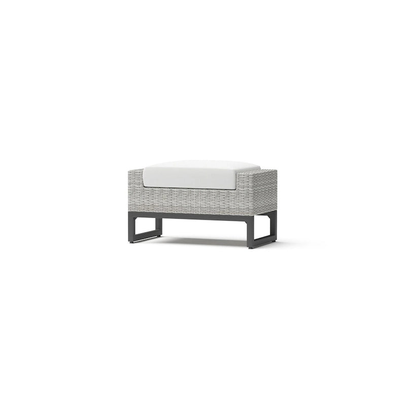 Milo 5 Piece Sunbrella Outdoor Patio Motion Club Set